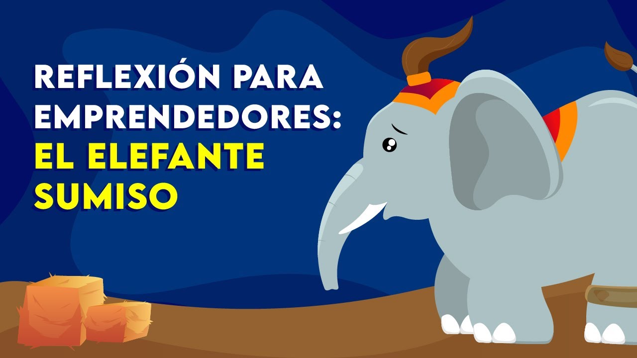 ¿Qué representa la estaca en el elefante encadenado?