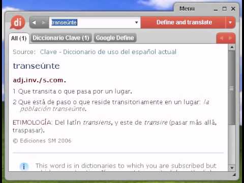 ¿Qué es un transeúnte?