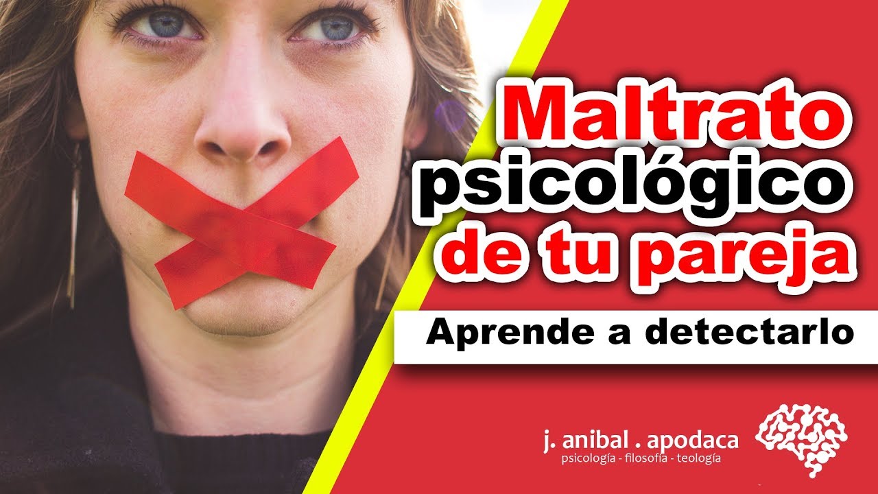 ¿Qué es el maltrato psicológico en la pareja?