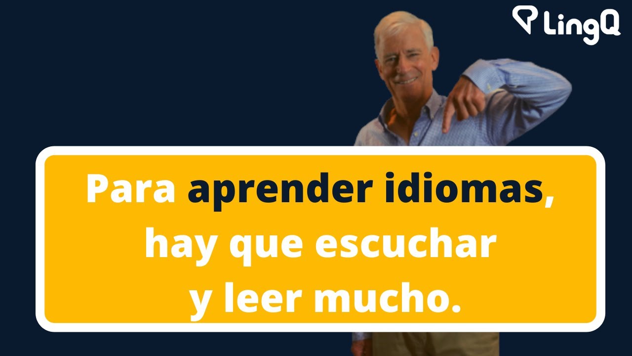 ¿Cómo aprender un idioma solo escuchando?