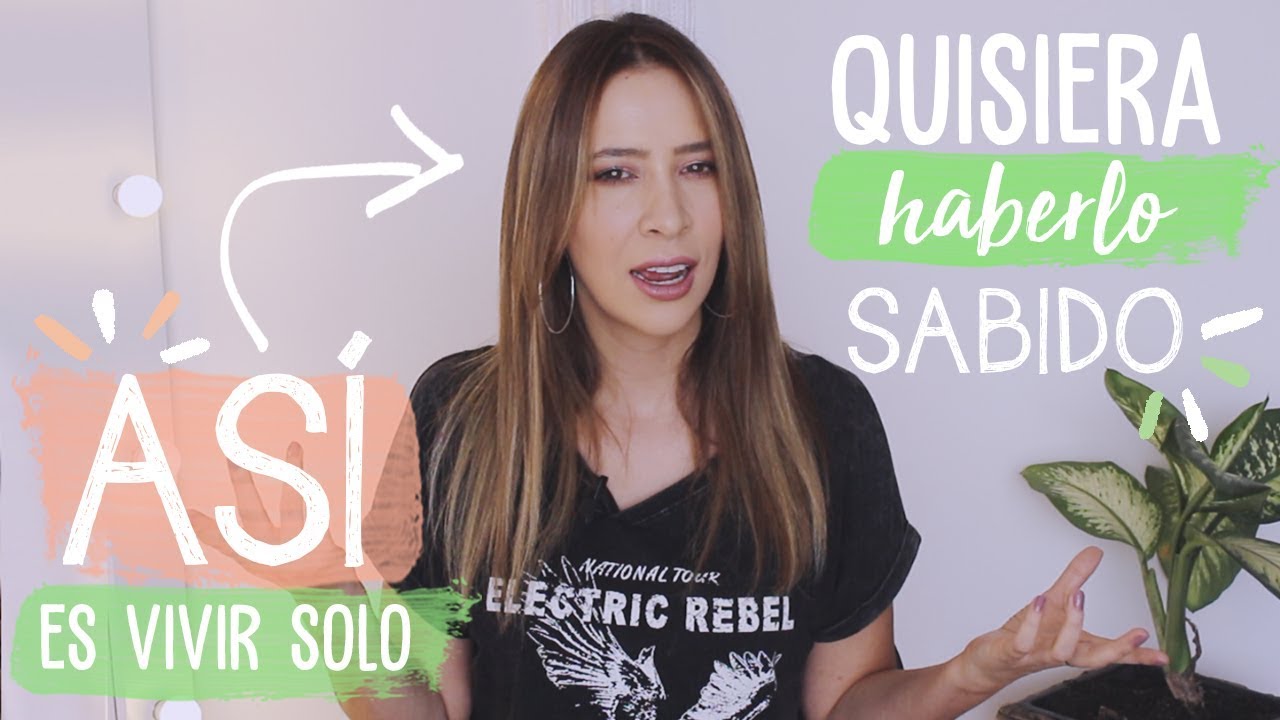 ¿Cómo es irse a vivir solo?