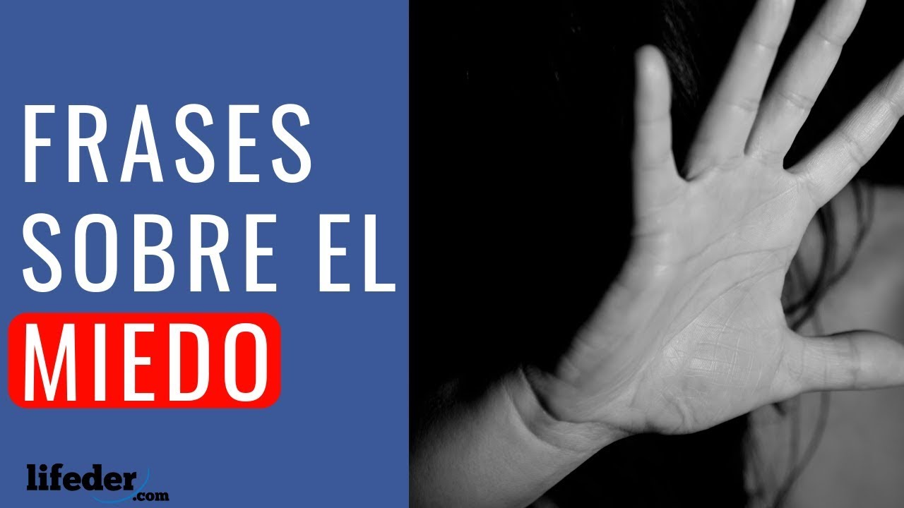 ¿Cuando el miedo frases?