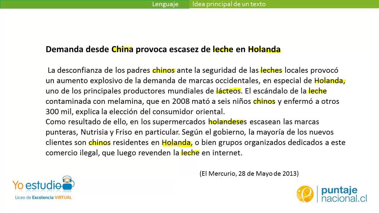 ¿Cuál es la idea principal del texto El Principito?