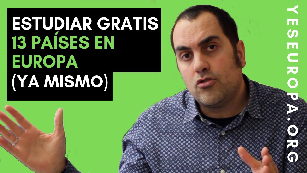 ¿Dónde es gratis estudiar en Europa?
