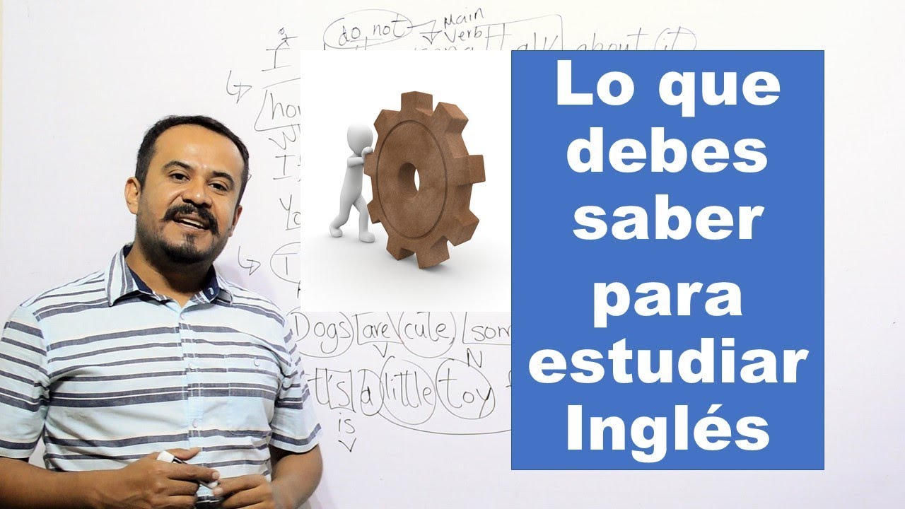 ¿Qué debo estudiar para aprender inglés?