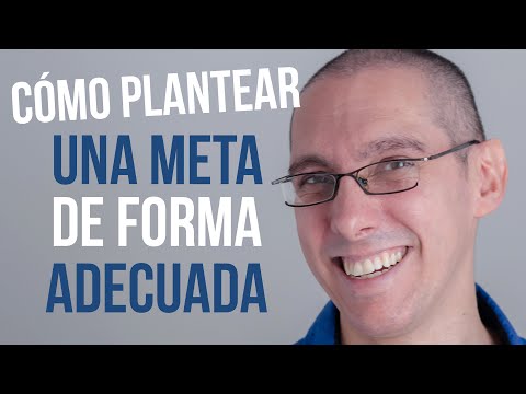 ¿Cómo se estructura una meta?