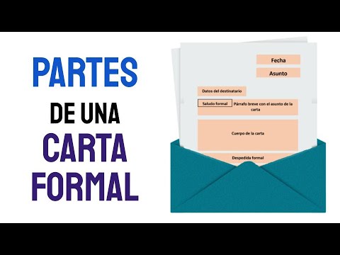 ¿Cuáles son las partes de la carta?