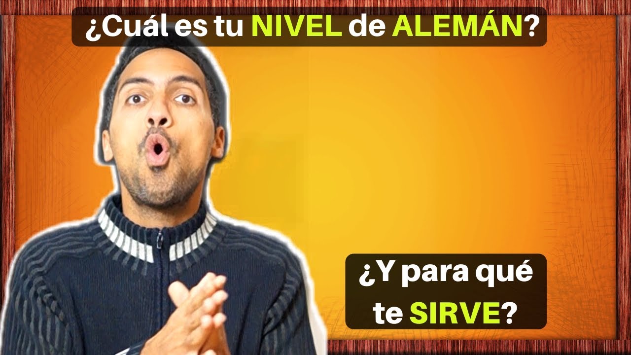 ¿Cuál es el nivel A1 de alemán?
