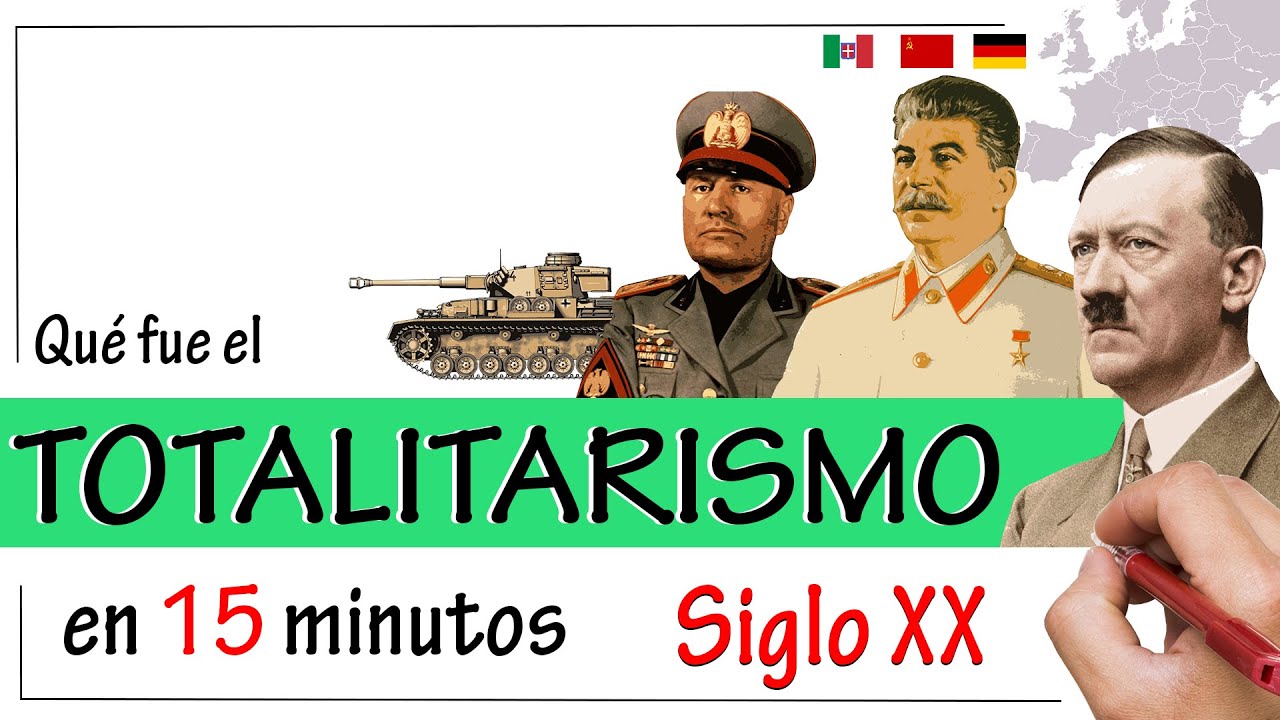 ¿Cuáles fueron los sistemas totalitarios del siglo XX?