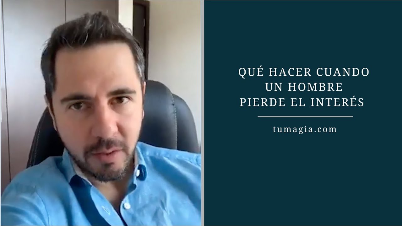 ¿Cómo saber si un hombre pierde el interés en una mujer?