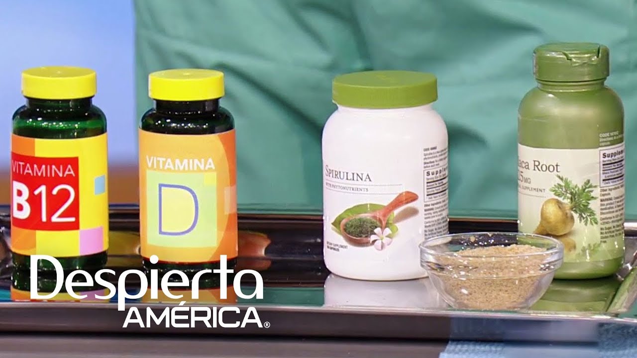 ¿Qué vitaminas tomar para tener energía todo el día?