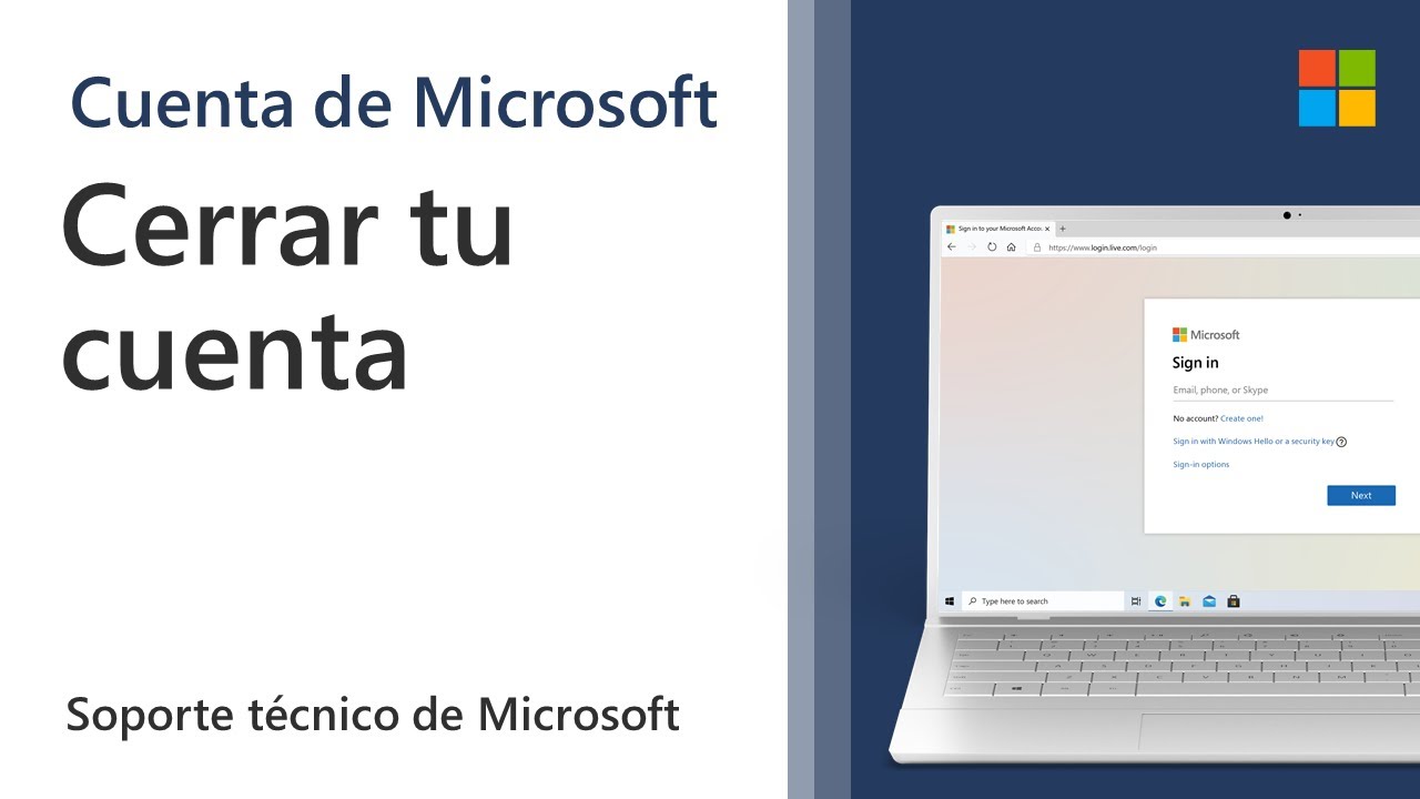 ¿Cómo dar de baja mi cuenta de Microsoft?