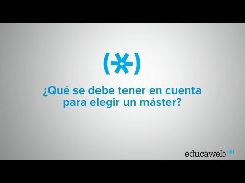 ¿Quién puede hacer un máster?