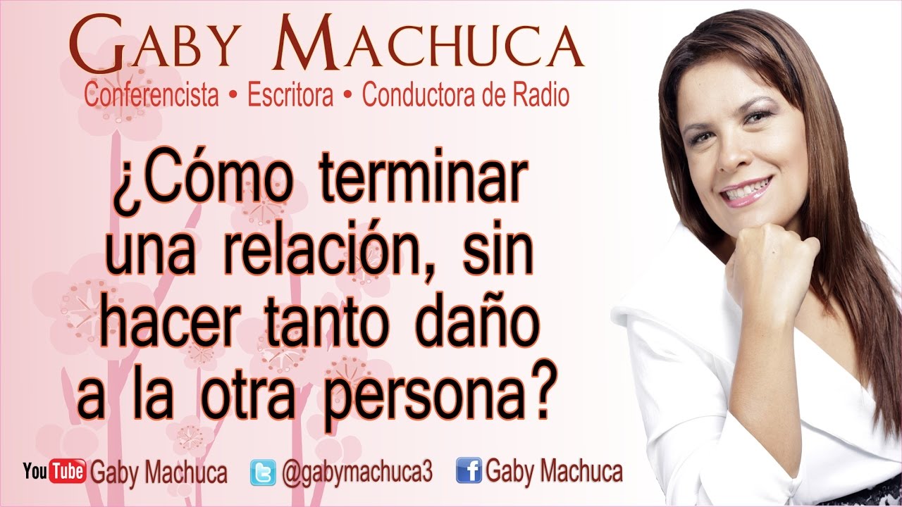¿Cómo dejar a una persona sin que te duela?