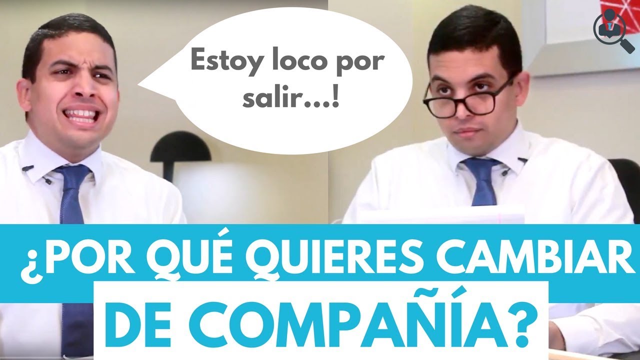 ¿Cuáles son tus motivos para cambiar de empleo?