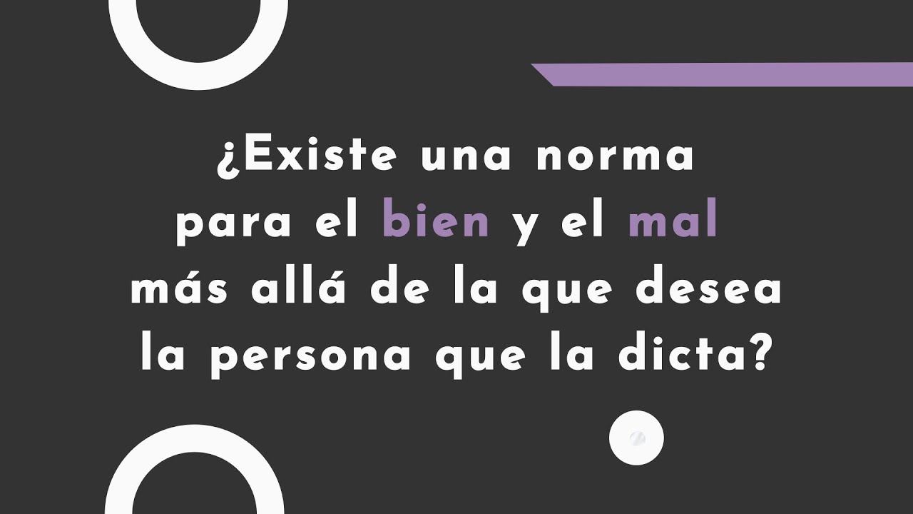 ¿Qué es el bien y el mal en filosofía?
