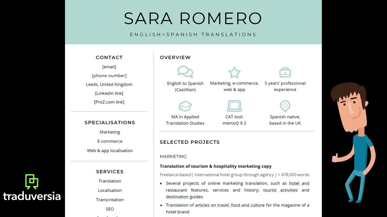 ¿Cómo poner autonomo en un CV?