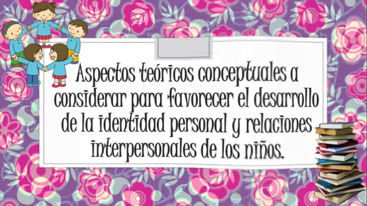 ¿Cómo afecta el desarrollo personal en los niños?
