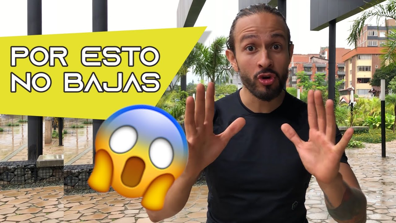 ¿Por qué no bajo de peso si voy al gimnasio?
