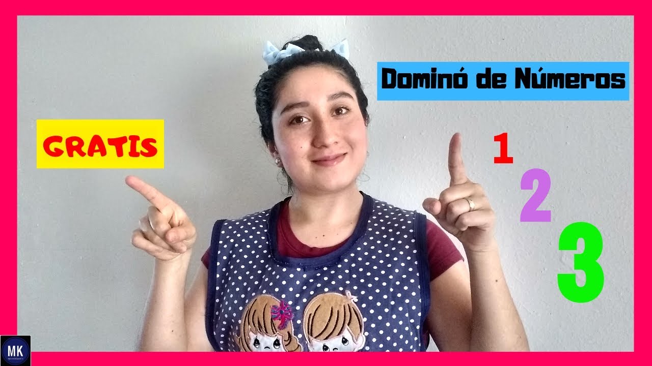 ¿Cuáles son los números del dominó?