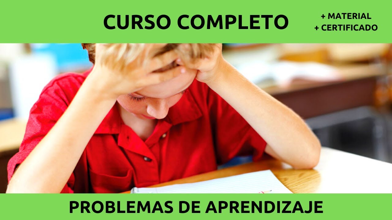 ¿Cómo saber si una persona tiene problemas de aprendizaje?
