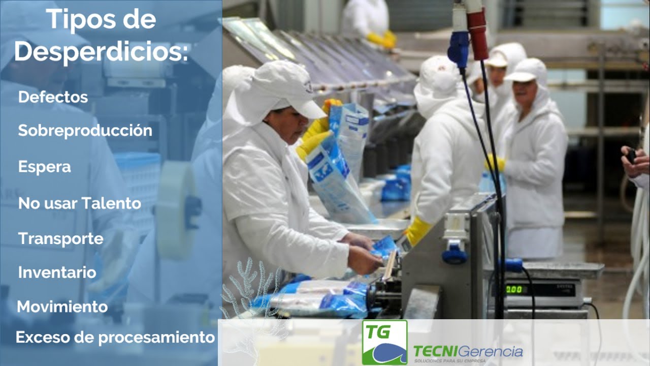 ¿Cuáles son los 10 desperdicios de la industria?