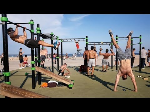 ¿Qué hacen los calistenia?