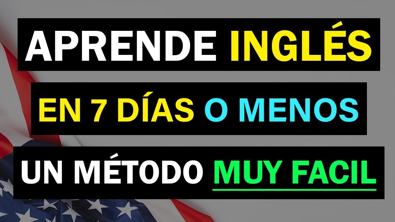 ¿Cómo se puede aprender inglés?