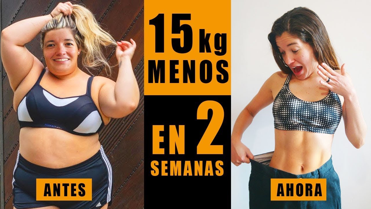 ¿Cómo bajar 15 kilos en una semana?