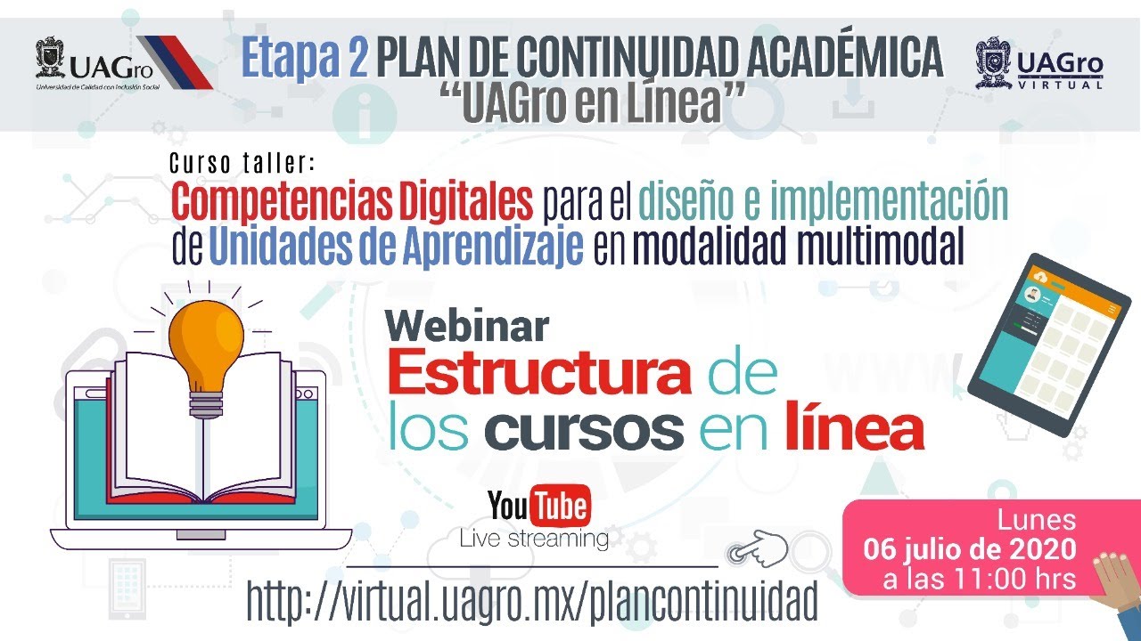 ¿Cuál es la estructura de los cursos?