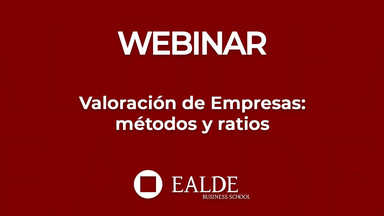 ¿Cuáles son los métodos de valoración?