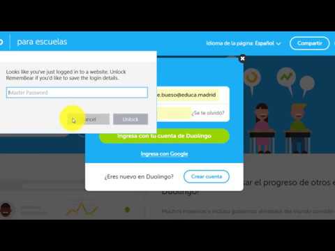 ¿Cómo se crea una actividad en Duolingo?