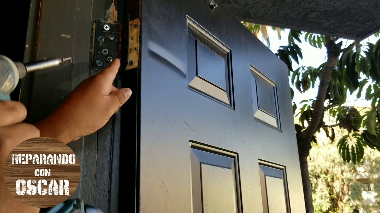 ¿Por qué se cuelgan las puertas?