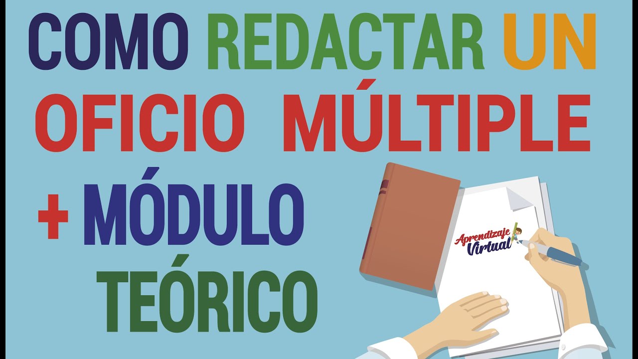 ¿Cómo redactar un oficio para varias personas?