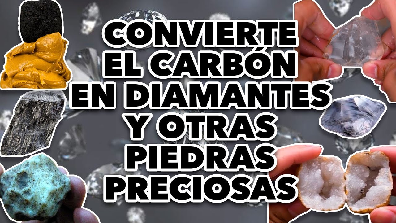 ¿Cómo convertir el carbón en diamante?