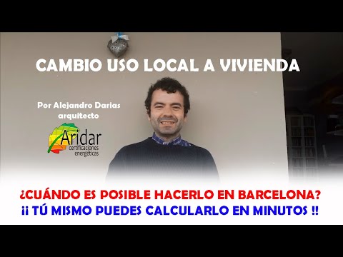 ¿Cuánto cuesta el cambio de uso de un local?