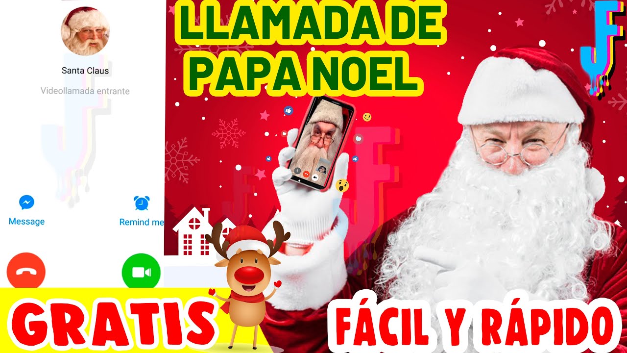 ¿Cómo llamar a Papá Noel gratis?