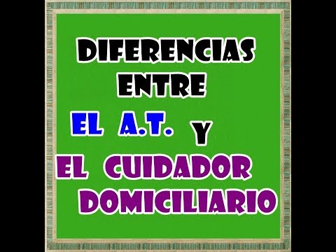 ¿Qué es acompañante domiciliario?