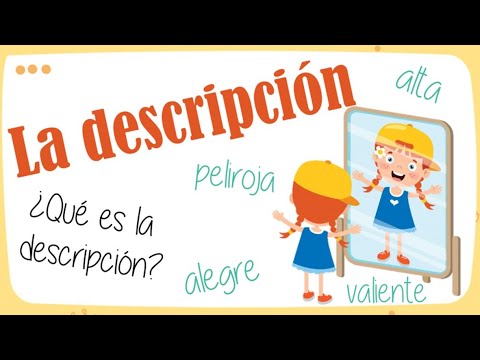 ¿Cuáles son los 4 tipos de descripción?