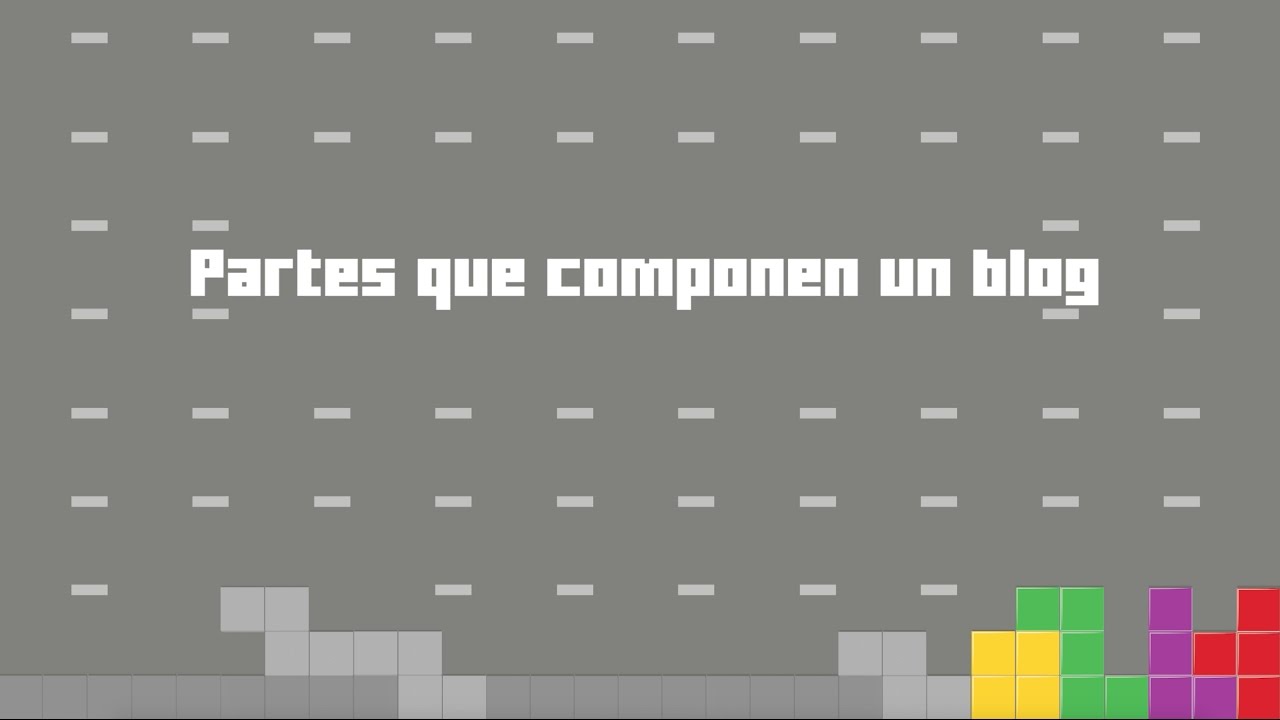 ¿Cuáles son los principales elementos de un blog?
