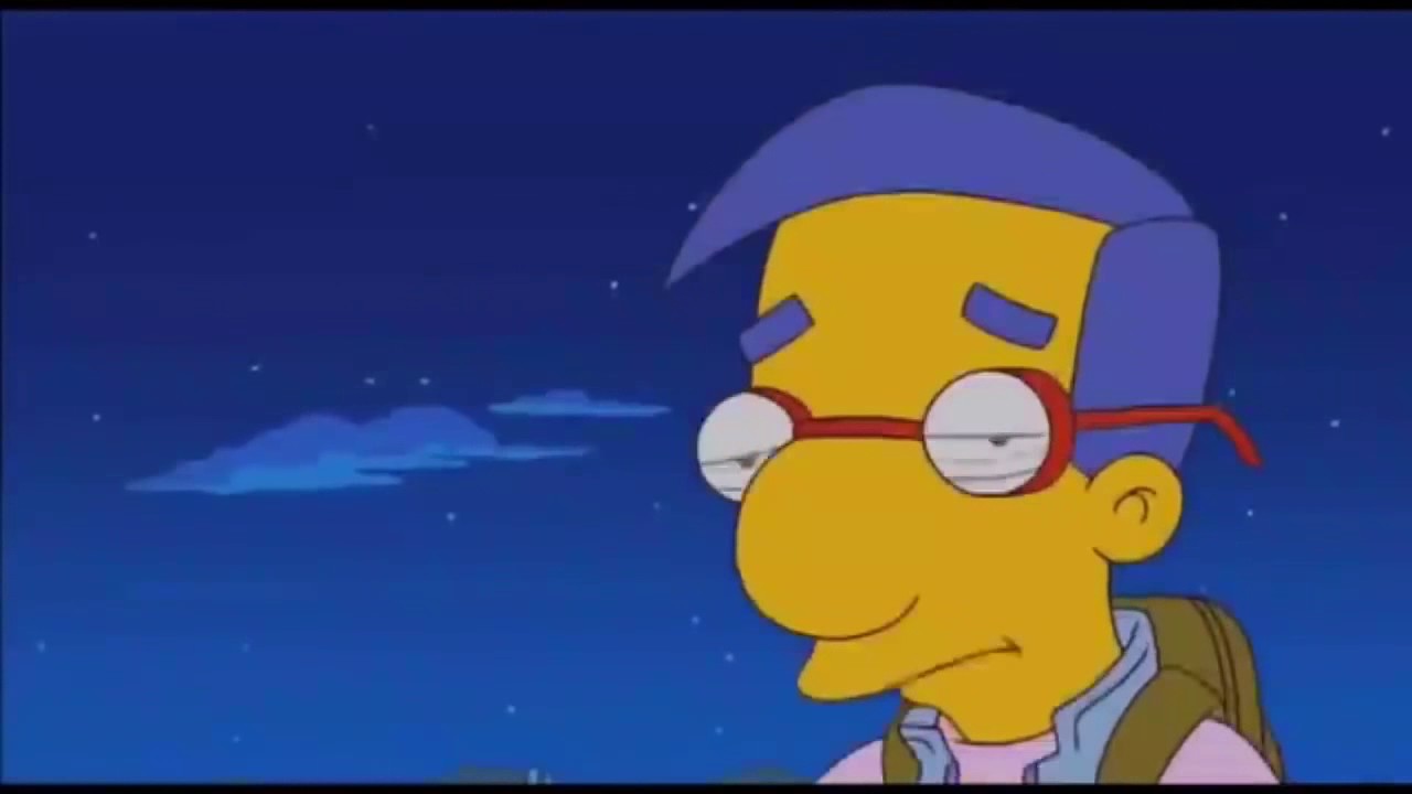 ¿Cuándo Milhouse dijo?