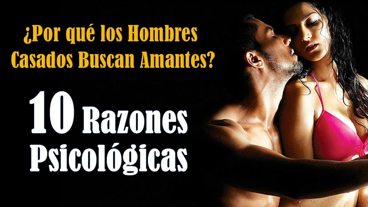 ¿Qué busca un hombre casado fuera del matrimonio?