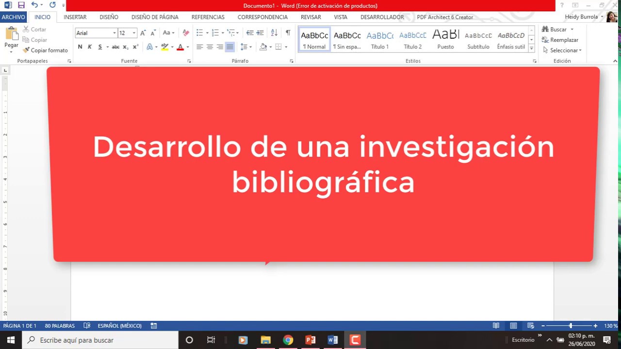 ¿Cómo se hace el desarrollo de un trabajo de investigación?