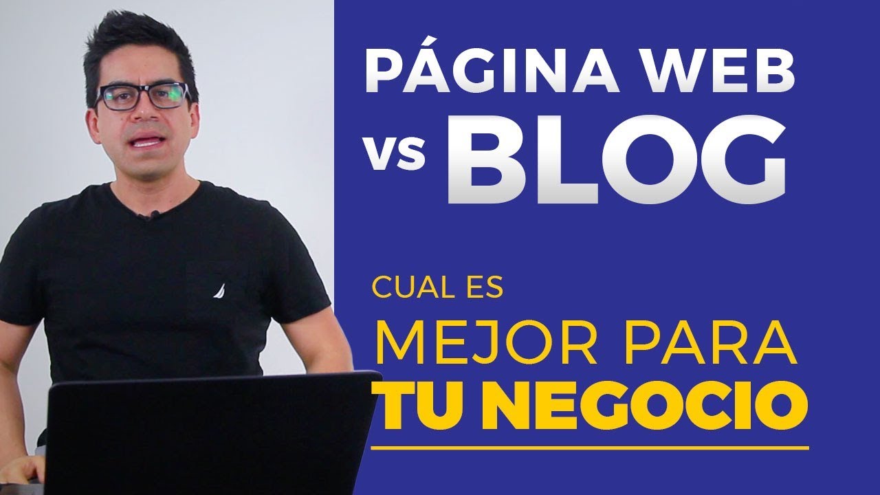 ¿Cuál es la diferencia entre un blog y una página web?