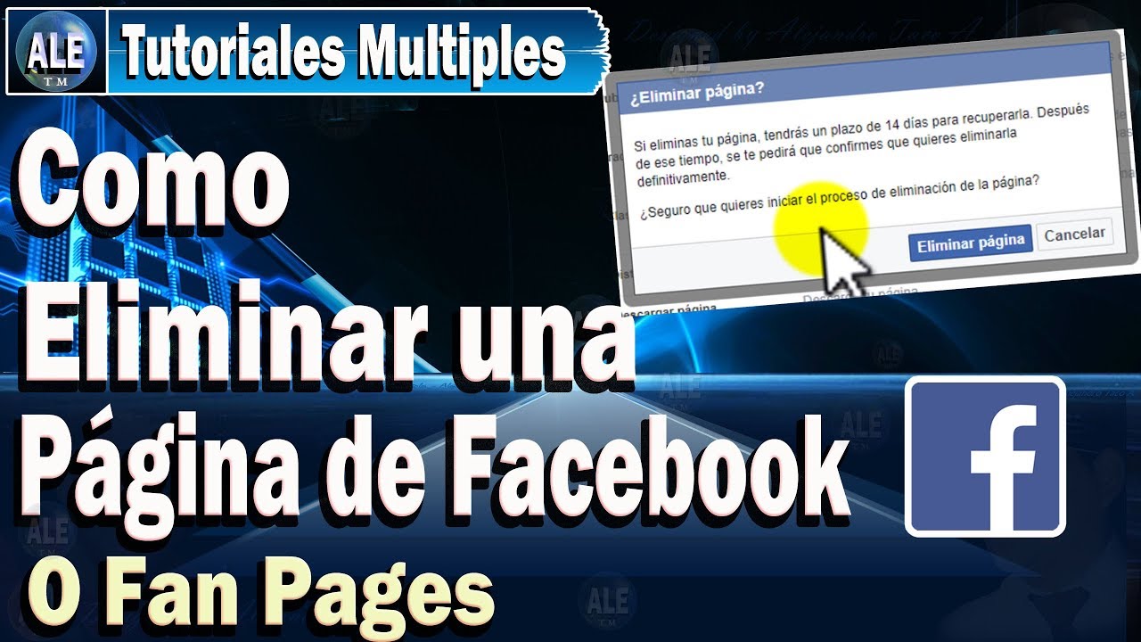 Guía completa para eliminar una página de Facebook