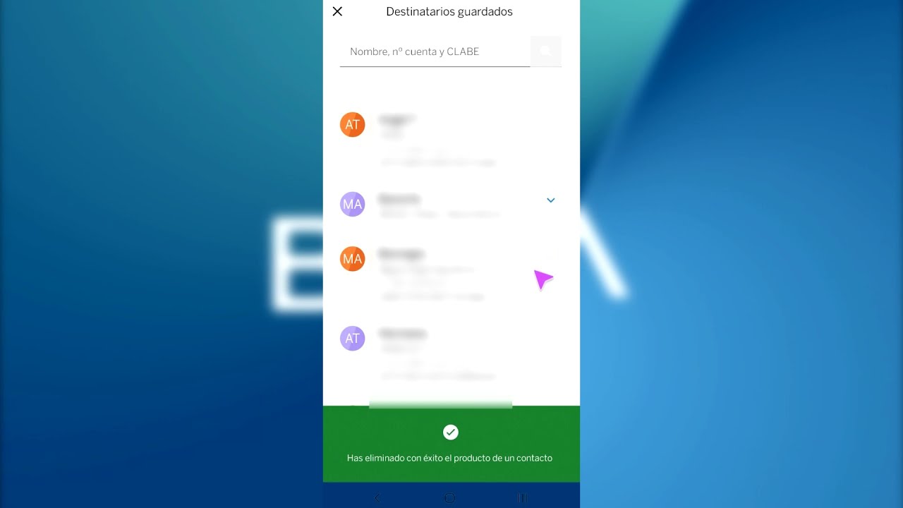 Eliminando contactos de BBVA: Pasos y solución de problemas