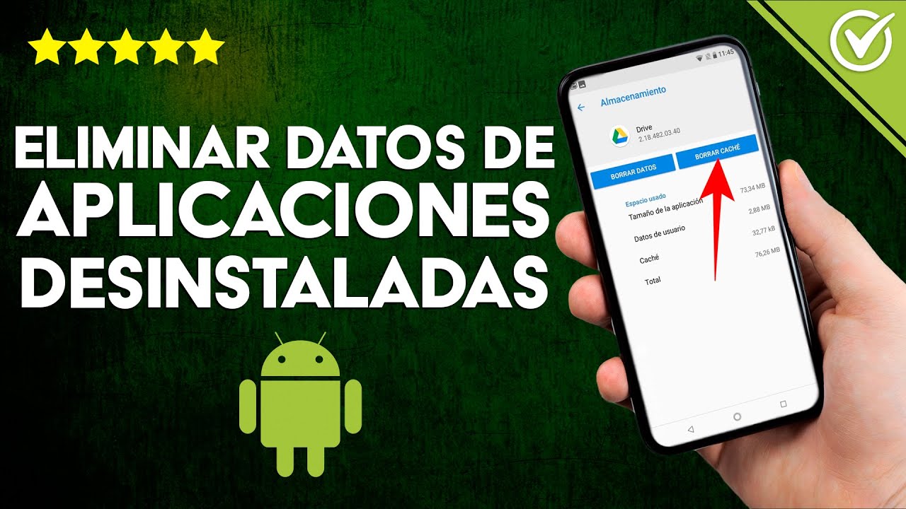 Eliminando datos de aplicaciones desinstaladas en Android
