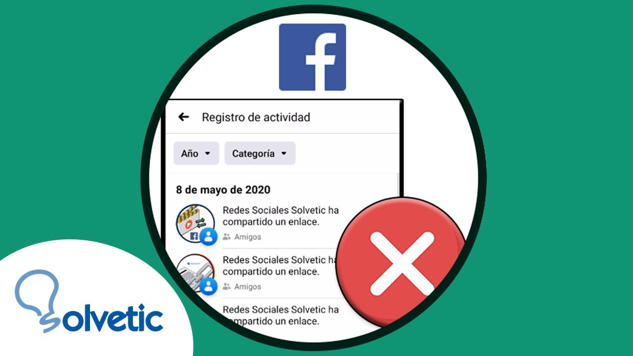 Guía para borrar el historial de búsqueda y navegación en Facebook
