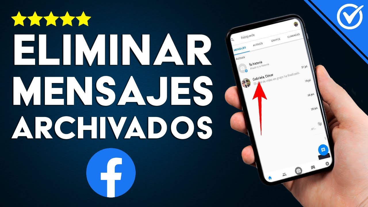 Eliminando y recuperando conversaciones archivadas en Facebook Messenger