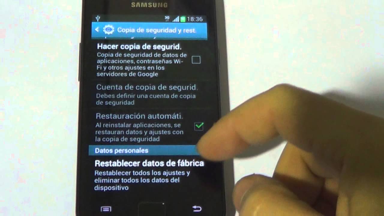 Como borrar el consumo de datos en android